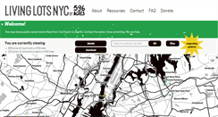 Desktop Screenshot of livinglotsnyc.org